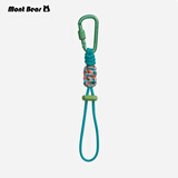 水瓶挂扣登山扣矿泉水挂绳背包水杯户外挂钩伞绳手工编织徒步配件 清凉夏日 水瓶扣