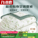 九洲鹿A类抗菌可机洗纤维被子被芯 空调四季被150x200cm森系小清新