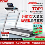 佑美U4Pro跑步机家庭用电动爬坡登山全折叠安静低音走步机健身房器材