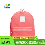 CILOCALA双肩包女M+号登山包校园电脑包大容量旅行包上班出游背包帆布书包 PINKY