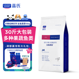 LEGENDSANDY蓝氏狗粮通用金毛柯基拉布拉多泰迪鸡肉三文鱼鳕鱼金枪鱼15kg30斤