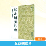 赵孟頫胆巴碑 江苏美术出版社 魏文源  编 书籍