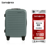 新秀丽（Samsonite）行李箱20英寸拉杆箱欧洲条纹旅行箱包密码登机箱森林绿KF1