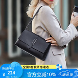 朱尔包包女包头层牛皮软皮单肩斜挎包女时尚中年妈妈包生日礼物女