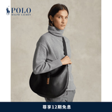 Polo Ralph Lauren 拉夫劳伦 Polo ID 女配 经典款皮革大号单肩包RL51979 001-黑色 ONE