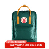 FJALLRAVEN北极狐双肩包kanken男女户外大容量书包电脑包运动旅行背包23510 667-206北极绿/热辣橙 16L【可容纳14寸笔记本电脑】