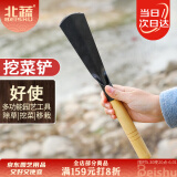 北蔬 挖野菜小铲子园林园艺工具种花拔草挖土移栽神器 平头挖菜铲1个