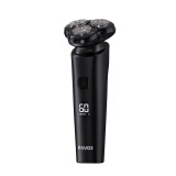 奔腾（POVOS）电动剃须刀男士刮胡刀充电便携式 PQ8607送男友送老公送父亲节日礼物 黑色普通装