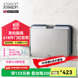JOSEPH JOSEPH 台面分类菜板3件套 带把手砧板 切菜板案板面板套装 灰色大号（35.5*26cm） 60147