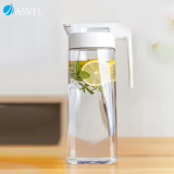 阿司倍鹭（ASVEL）塑料冷水壶大容量凉水壶泡茶壶冰箱果汁壶扎壶食品级耐高温 2.1L