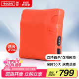 REEAD瑞多按摩抱枕 腰部按摩器靠垫靠枕充电 车载颈椎背部按摩仪 节日生日礼物送父母爸爸妈妈长辈 B-500新款 /活力橙