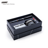 凌美（LAMY）钢笔签字笔 套装礼盒生日节日礼物学生成人练字文具 德国进口 恒星系列 墨水笔礼盒 星际黑 F0.7mm