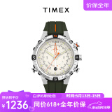 天美时Timex手表男士远征系列指南针计时户外运动表生日礼物TW2V22200