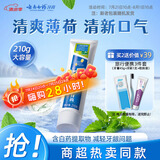云南白药【采销推荐】经典薄荷护龈牙膏 改善牙龈问题 祛牙垢清新口气210g