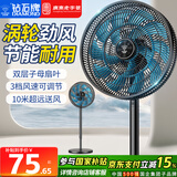 钻石牌（DIAMOND）风扇落地扇电风扇家用落地风扇办公轻音节省办公室立式风扇客厅大风力定时遥控机械摇头电扇 【重磅新品】12英寸-双层扇叶大风量