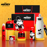 迪士尼（Disney）电动文具套装5件套 电动削笔机橡皮擦桌面清洁器保温杯 米奇小学生儿童文具生日礼物