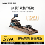 MOKFITNESS(摩刻)—M30划船机水磁双阻家用智能折叠水阻划船机健身器材 M30ES 旗舰款【自发电版】
