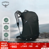 OSPREY 骇客26L登山包 男女徒步双肩包 户外轻便旅行包 多功能背包 黑色