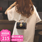 YUYULA牛皮包包女包斜挎包品牌轻奢手提链条包生日520送女朋友礼物老婆