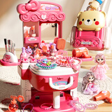 喜迪奇玩具女孩儿童梳妆台小公主过家家仿真化妆首饰盒1-3-6岁生日礼物