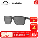 OAKLEY欧克利运动眼镜/运动太阳镜方形谱锐智偏光墨镜9417 HOLBROOK XL 谱锐智黑色/偏光-30