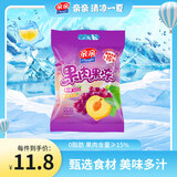 亲亲（Qinqin）0脂肪蒟蒻葡萄黄桃果肉果冻 520g休闲零食魔芋食品