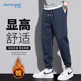 真维斯（Jeanswest）裤子男秋季新款百搭男士休闲裤卫裤宽松舒适运动束脚休闲长裤男