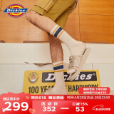 Dickies拖鞋男鞋夏季室外透气男士凉拖鞋潮流一字拖鞋外穿沙滩鞋 军米色 43