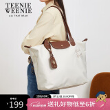 Teenie Weenie单肩包小熊七夕情人节送女生休闲通勤大容量手提托特斜挎包