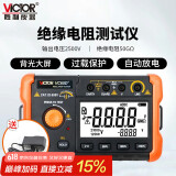 胜利仪器（VICTOR）兆欧表 绝缘电阻测试仪1000V/2500V 数字摇表 VC60D+配电源适配器