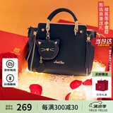 欧时纳（JUST STAR）包包女包2025新款轻奢侈单肩斜挎包高级感手提包女士包生日礼物女