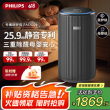 飞利浦（PHILIPS）【国家补贴】空气净化器除甲醛除菌过敏源去烟异味清新家用净化机新房专用AC4228/01