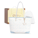 ROSEDAWN三丽鸥大耳狗托特包大容量手提玉桂狗斜挎包生日礼物通勤单肩包女 （大耳狗）蓝白 【礼盒装】