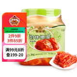 富爸爸 切件泡菜1300g/瓶 韩式辣白菜酱菜咸菜下饭菜