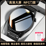 tiansuowatch华强北顶配【情侣礼物】智能手表gt5pro手表watch4接打电话gt5手表智能运动手表男女礼物 【升级黑钢带】双支付+独立音乐+地图导航 中国大陆
