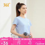 361°短袖女春夏季运动t恤休闲速干衣跑步训练健身瑜伽服662424126H-2