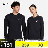 耐克（NIKE）男子长袖T恤 SPORTSWEAR AR5194-010 XL