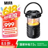 MIFA WildCamping户外露营灯音响便携式无线蓝牙超重低音炮高音质插卡运动防水氛围小型音箱大音量黑色