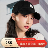 MLB棒球帽子夏季【女明星虞书欣同款】鸭舌帽软顶帽3ACP7701N-50BKS
