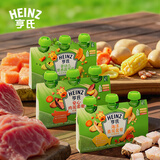 亨氏（Heinz）优选菜园蔬菜泥套餐72g*3袋(宝宝辅食零食 初期-36个月)