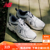 NEW BALANCE NB410官方男鞋女鞋情侣越野户外鞋夏季透气复古休闲运动鞋休闲 浅灰色/银色 宽鞋楦2E MT410KR5 40 (脚长25cm)