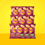 乐事（Lay's） 薯片休闲零食膨化食品原味75g*10袋装薯片 膨化食品多种口味组合 麻辣锅味75g*10袋