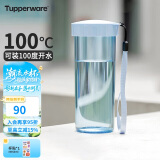 特百惠（Tupperware）莹彩430ML塑料杯 男女学生夏季运动水杯子大容量520送礼物 冰水蓝