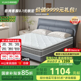 顾家家居（KUKA）软硬两用床垫天然乳胶三区弹簧席梦思M1016 1.5*1.9m【京仓闪发】