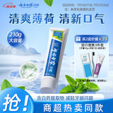 云南白药【采销推荐】经典薄荷护龈牙膏 改善牙龈问题 祛牙垢清新口气210g