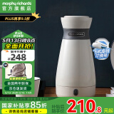 摩飞电器（Morphyrichards）便携式烧水壶小型旅行电热水壶家用出差烧水杯办公室养生冲奶不锈钢电热水杯 0.5L MR6080【加热/保温/多功能】