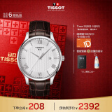天梭（TISSOT）瑞士手表 俊雅系列腕表 皮带石英男表 T063.610.16.038.00