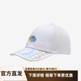 安踏儿童帽子男女童棒球帽夏季新款出游遮阳透气防晒运动帽 【棒球帽】白色8203-1