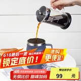乐扣乐扣（LOCK&LOCK） 遇见咖啡杯保温保冷桌面杯男女办公水杯子475ML蓝色LHC4219NVY