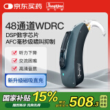 邦力健助听器老年人 中度重度耳聋 大功率48通道耳背式数字助听器D-501A